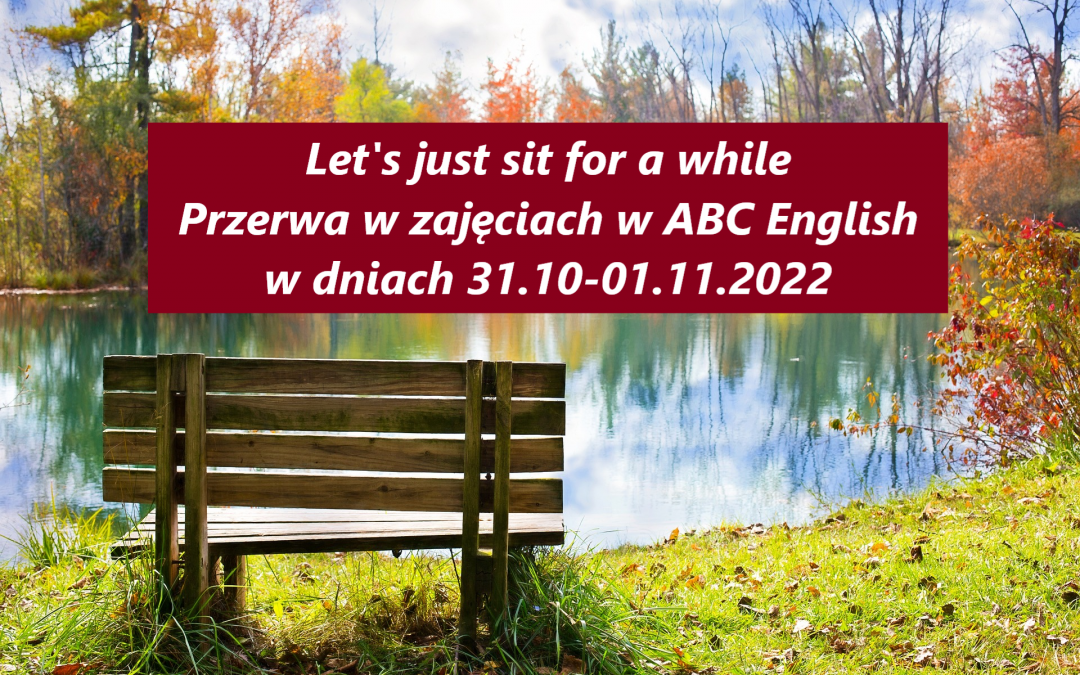 Przerwa w zajęciach ABCENGLISH